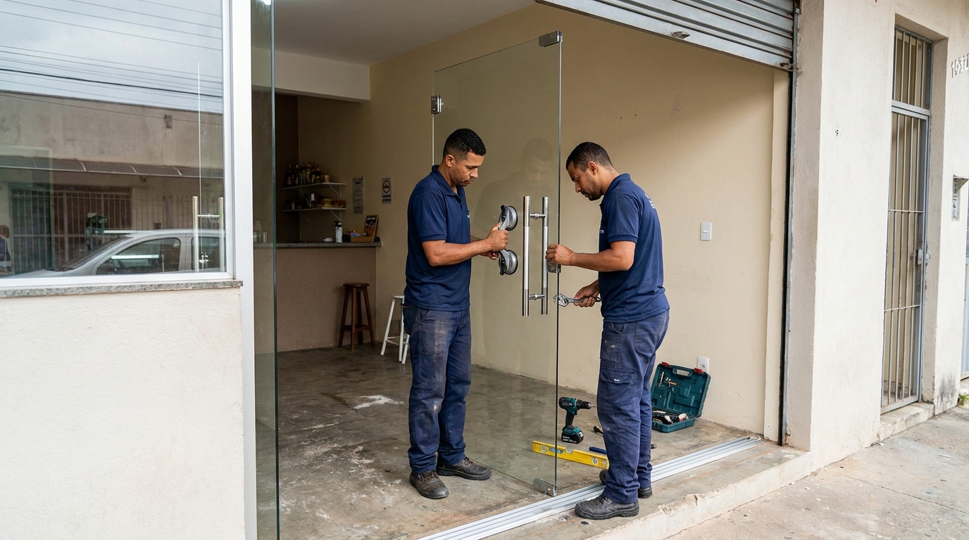 Portas em Vidro em Niterói‑RJ
