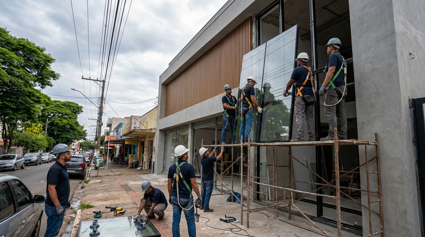 Fachada de Vidro em Niterói‑RJ